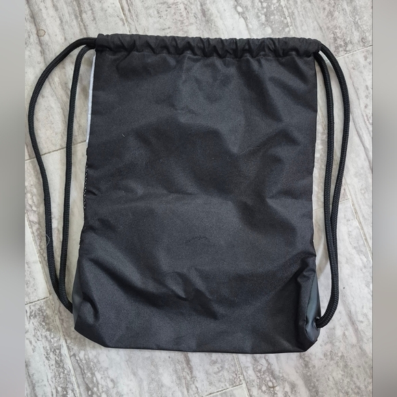 Adidas Gray and Black Drawstring Backpack - Picture 3 of 5